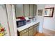 Spacious kitchen featuring wood cabinets and lots of counter space for meal preparation at 474 Elm Nw Ave, Port Charlotte, FL 33952