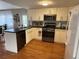 Bright kitchen with stainless steel appliances and an undermounted sink at 5025 Palena Blvd., North Port, FL 34287