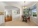 Bright breakfast nook with views of the screened lanai at 7344 Arrowhead Run, Lakewood Ranch, FL 34202