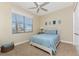 Serene bedroom with natural light, comfortable bed, and coastal decor creates a peaceful and airy ambiance at 95 N Marion Ct # 226, Punta Gorda, FL 33950