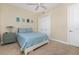 Inviting bedroom with a cozy bed, soft lighting, and closet for a comfortable and restful retreat at 95 N Marion Ct # 226, Punta Gorda, FL 33950