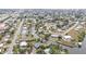 Community aerial highlights canals, docks and nearby residential streets at 103 Curtis Ne Ter, Port Charlotte, FL 33952