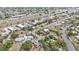 Residential area aerial view showcases established neighborhoods and waterfront living at 103 Curtis Ne Ter, Port Charlotte, FL 33952