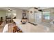 Bright kitchen featuring stainless steel sink, spacious countertops, and modern appliances at 1235 Saxony Cir # 5202, Punta Gorda, FL 33983