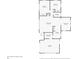 Detailed floor plan showcasing the layout of the home, including the kitchen, bedrooms, living spaces, and garage at 22220 Lasalle Rd, Port Charlotte, FL 33952