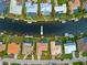 The house is situated along the canal front; it has a private dock and an enclosed pool in the backyard at 2310 El Cerito Ct, Punta Gorda, FL 33950