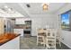 Bright kitchen with stainless steel appliances and an eat-in breakfast area overlooking the water at 2310 El Cerito Ct, Punta Gorda, FL 33950