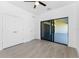 Bedroom featuring tile floors, recessed lights, ceiling fan and a double door closet at 24294 Santa Inez Rd, Punta Gorda, FL 33955