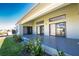 A covered patio with direct access from the home provides seamless indoor-outdoor living and entertaining space at 24294 Santa Inez Rd, Punta Gorda, FL 33955
