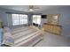 Light-filled primary bedroom featuring waterfront views and neutral decor at 612 Macedonia Dr, Punta Gorda, FL 33950