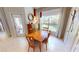Cozy dining area with natural light, perfect for enjoying meals and gatherings at 2836 Suncoast Lakes Blvd, Punta Gorda, FL 33980
