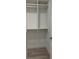 White closet with shelving and clothing rods for optimal storage and organization at 1263 Cicely Ct, North Port, FL 34289