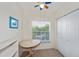 Cozy dining area with natural light, storage space, and a neutral color palette with tile flooring at 19385 Water Oak Dr # 302, Port Charlotte, FL 33948