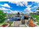 Waterfront property featuring a private dock with boat lifts, providing direct access to open waters and boating opportunities at 200 Capri Isles Ct, Punta Gorda, FL 33950