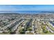Extensive aerial view featuring a waterfront community with numerous houses and canals against a coastal backdrop at 21249 Higgs Dr, Port Charlotte, FL 33952