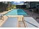 Relaxing screened pool with brick pavers and lounge chairs at 28059 Arrowhead Cir, Punta Gorda, FL 33982