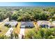 Aerial view of the home surrounded by lush green foliage and perfectly situated at 2903 Pope St, North Port, FL 34287