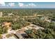 Aerial view of a property surrounded by lush trees offering both privacy and serene environment at 2903 Pope St, North Port, FL 34287