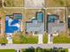 Aerial view showcasing the home's location and nearby amenities at 7434 Ashtabula St, Englewood, FL 34224