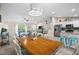 The dining area connects to the kitchen and living room in an open layout at 7434 Ashtabula St, Englewood, FL 34224