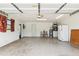 Large garage space, offering utility connections and additional room for storage and projects at 2192 Hyatt Dr, Port Charlotte, FL 33948