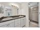 Double vanity bathroom with shower at 25188 Marion Ave # A206, Punta Gorda, FL 33950