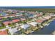 Picturesque waterfront community featuring houses on canals with docks, beautiful landscaping, and easy ocean access at 2718 Saint Thomas Dr, Punta Gorda, FL 33950