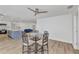 Cozy dining area with view of the living room and kitchen at 2718 Saint Thomas Dr, Punta Gorda, FL 33950