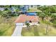 Enjoy the private pool and canal front living in this lovely home with an attached two-car garage at 4473 Sweetbay St, Port Charlotte, FL 33948