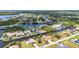 Picturesque aerial scene of a waterfront community with canals and homes featuring private boat docks at 4473 Sweetbay St, Port Charlotte, FL 33948