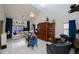 Bright living room boasts tile flooring, high ceilings, and lots of natural light at 5061 San Rocco Ct, Punta Gorda, FL 33950
