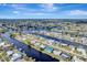 Waterfront community featuring homes with canals and beautiful waterways at 535 Lindley Ter, Port Charlotte, FL 33952