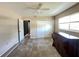 Neutral bedroom with standard closet at 931 Juno Dr, Punta Gorda, FL 33950