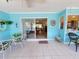 Porch with view to home interior at 931 Juno Dr, Punta Gorda, FL 33950
