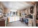 Dedicated workshop area features ample counter space and storage, ideal for projects and hobbies at 1851 Scenic Dr, Venice, FL 34293