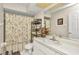 Functional bathroom with a shower, vanity, and good lighting at 23104 Turnbull Ave, Port Charlotte, FL 33954