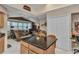 Spacious kitchen featuring granite countertops, an island, and an open layout at 23104 Turnbull Ave, Port Charlotte, FL 33954