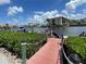 Waterfront property with a private dock, ideal for boating and enjoying the water views at 25188 Marion Ave # F307, Punta Gorda, FL 33950