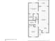 Detailed floorplan showing the layout of the primary bedroom, bathroom, kitchen, and living spaces at 25225 Rampart Blvd # 1607, Punta Gorda, FL 33983
