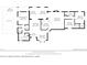 Detailed floor plan of the residence showing room dimensions and layout, offering a comprehensive overview at 2779 N Beach Rd # A, Englewood, FL 34223