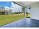 Enjoy outdoor living on the tiled lanai, overlooking the expansive yard at 3140 Lopinto St # 1, North Port, FL 34287