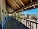 Spacious, weathered porch with an ocean view, perfect for relaxing at 8754 King St, Placida, FL 33946