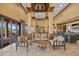 Relax in the lobby with comfortable seating, water views, and a convenient kitchenette at 93 Vivante Blvd # 9344, Punta Gorda, FL 33950