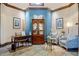 Inviting lobby featuring a reception desk, display cabinet, and comfortable seating area at 93 Vivante Blvd # 9344, Punta Gorda, FL 33950