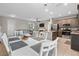 Bright open floor plan connecting the living room and kitchen at 2229 Wakefield St, Port Charlotte, FL 33948