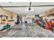 Spacious garage featuring ample storage, with laundry hookups and plenty of room for projects at 4178 Rose Arbor Cir, Port Charlotte, FL 33948