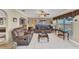 Relaxing living room with neutral tones, comfortable seating, and ample natural light at 4178 Rose Arbor Cir, Port Charlotte, FL 33948