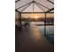 Enjoy the sun rise from your back yard pool overlooking the canal at 4178 Rose Arbor Cir, Port Charlotte, FL 33948