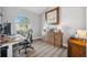 Bright office with modern desk, chair, and decor; a great workspace for productivity at 529 La Caruna Ct, Punta Gorda, FL 33950
