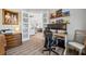 Comfortable office space featuring a modern desk, ergonomic chair, and stylish decor at 529 La Caruna Ct, Punta Gorda, FL 33950